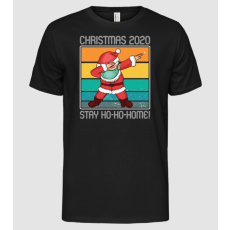 Pólómánia Christmas 2020 stay hohohome - Férfi Alap póló