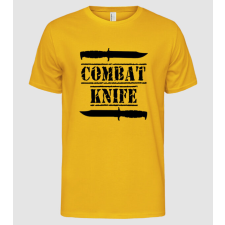 Pólómánia Combat knife 001 - Férfi Alap póló férfi póló