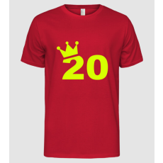 Pólómánia Crown Year - 20 - Férfi Alap póló