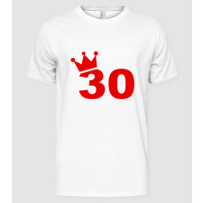 Pólómánia Crown Year - 30 - Férfi Alap póló férfi póló