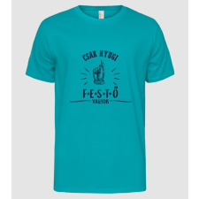 Pólómánia Csak nyugi...festő - Férfi Alap póló férfi póló