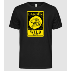 Pólómánia Danger wild zone - Férfi Alap póló