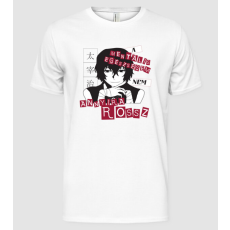 Pólómánia Dazai-Bungou Stray Dogs-mentális egészség - Férfi Alap póló