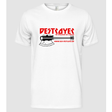 Pólómánia Destroyer - Fekete - Férfi Alap póló