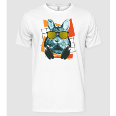 Pólómánia DJ Nyúl - Férfi Alap póló