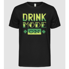 Pólómánia Drink mode on - Ivás mód beindítva - Férfi Alap póló
