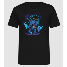 Pólómánia Dungeon Master - Férfi - Unisex V-nyakú póló férfi póló