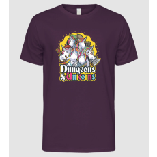 Pólómánia Dungeons and Unicorns - Férfi Alap póló