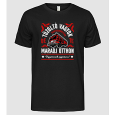 Pólómánia Én nem maradhatok otthon tűzoltó - Férfi Alap póló