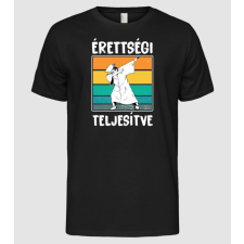 Pólómánia Érettségi teljesítve retro - Férfi Alap póló férfi póló
