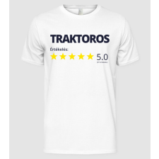 Pólómánia Értékelés 5 csillag - TRAKTOROS - Férfi Alap póló férfi póló