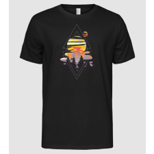 Pólómánia Esti tájkép - Férfi Alap póló férfi póló