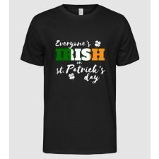 Pólómánia Everyone is irish flag - Férfi Alap póló férfi póló
