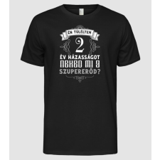 Pólómánia Évforduló túlélő 2 év - Férfi Alap póló férfi póló