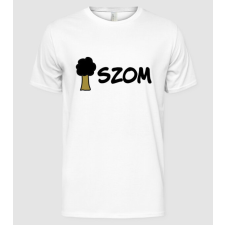 Pólómánia Fa szom - Férfi Alap póló férfi póló