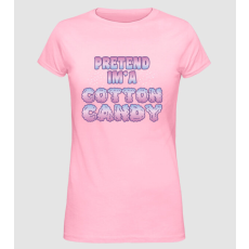 Pólómánia Farsang Cotton Candy - Női Alap póló