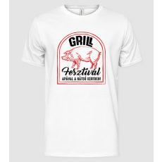 Pólómánia Fesztivál malac grill - Férfi Alap póló