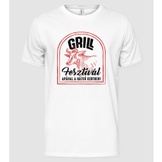 Pólómánia Fesztivál szarvasmarha grill - Férfi Alap póló