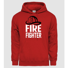 Pólómánia Fire fighter - Férfi Kapucnis Pulcsi