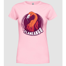 Pólómánia Flamingo - Női Kerek nyakú Póló női póló