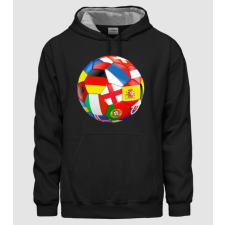 Pólómánia Foci - Férfi DUO Kapucnis Pulcsi férfi póló