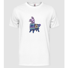 Pólómánia Fortnite láma - Férfi Alap Póló