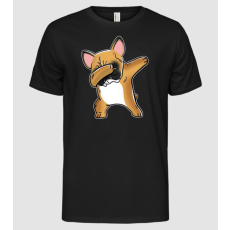 Pólómánia Francia Bulldog DAB - Férfi Alap póló