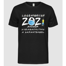 Pólómánia FRIENDS LEGÉNYBÚCSÚ DRK LGHT - Férfi Alap póló