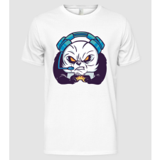 Pólómánia Gamer Panda - Férfi Alap póló férfi póló