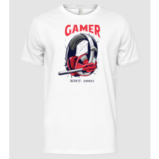 Pólómánia Gamer született 1990 - Férfi Alap póló férfi póló