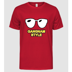Pólómánia gangnamstyle1 - Férfi Alap póló