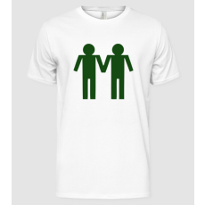 Pólómánia Gay couple - Férfi Alap póló