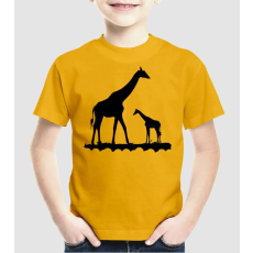 Pólómánia Giraffe - Uniszex gyerek Póló