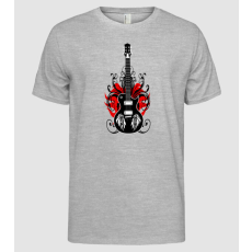 Pólómánia Gitár - Férfi Alap póló