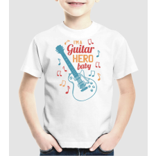Pólómánia Gitáros Hős - Uniszex Gyerek Póló gyerek póló