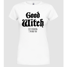 Pólómánia Good Witch páros póló - Női Kerek nyakú Póló