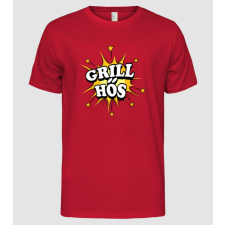 Pólómánia Grill Hős - Férfi Alap póló férfi póló