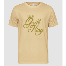 Pólómánia Grill King - Férfi Alap póló férfi póló
