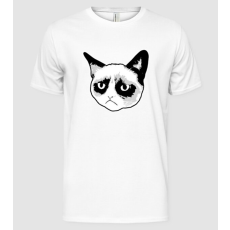 Pólómánia Grumpy Cat - Férfi Alap póló