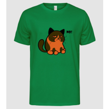Pólómánia grumpy_cat_no - Férfi Alap póló férfi póló