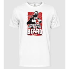 Pólómánia Have no fear the beard is here - Férfi Alap póló