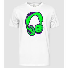 Pólómánia Headphone 2  - Férfi Alap póló