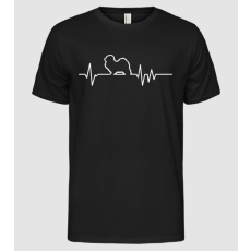 Pólómánia Heartbeat line Havanese - Férfi Alap póló