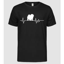 Pólómánia Heartbeat sziluett Bolognese - Férfi Alap póló férfi póló