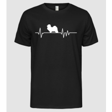 Pólómánia Heartbeat sziluett Havanese - Férfi Alap póló férfi póló