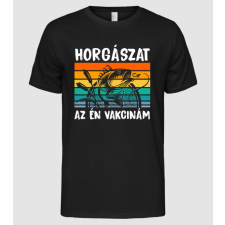 Pólómánia horgászat az én vakcinám - Férfi Alap póló férfi póló