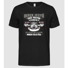 Pólómánia Horoszkópos farkas IKREK - Férfi Alap póló