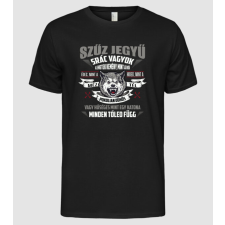 Pólómánia Horoszkópos farkas SZŰZ - Férfi Alap póló férfi póló