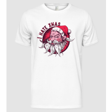 Pólómánia I Hate Xmas - Férfi Alap póló férfi póló