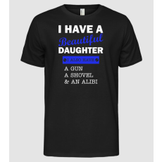 Pólómánia I_have_Beautiful_daughter_1478 - Férfi Alap póló